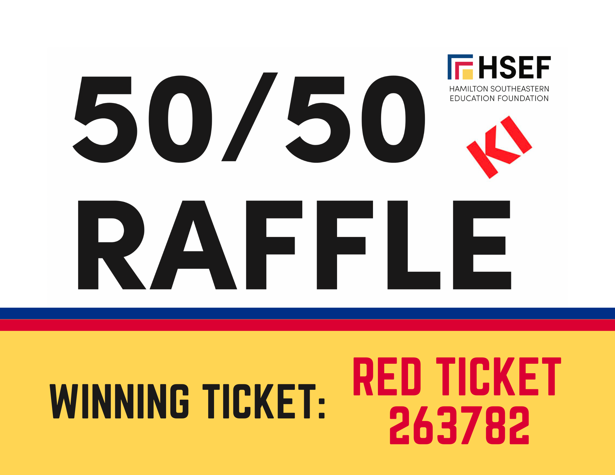 50 50 raffle kansas city chiefs